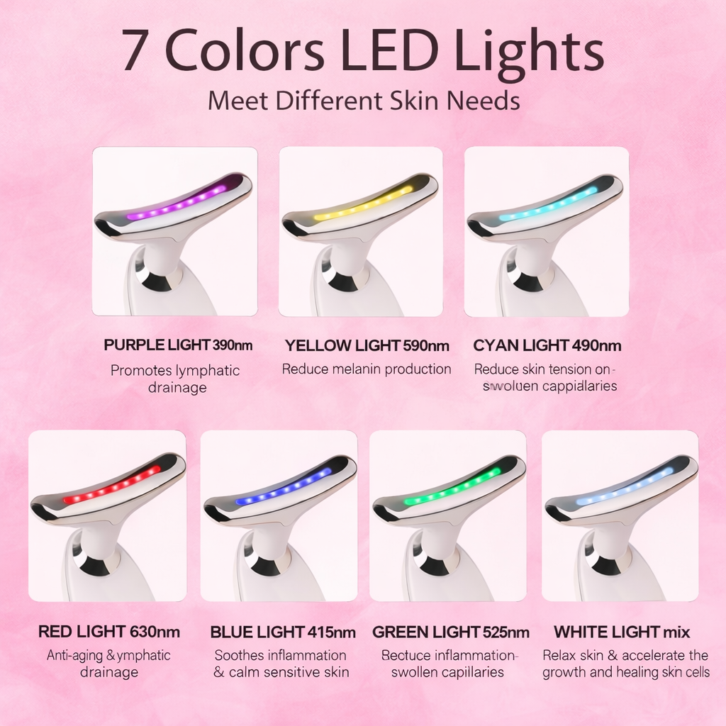 VIONA 7-in-1 LED Facial Sculptor